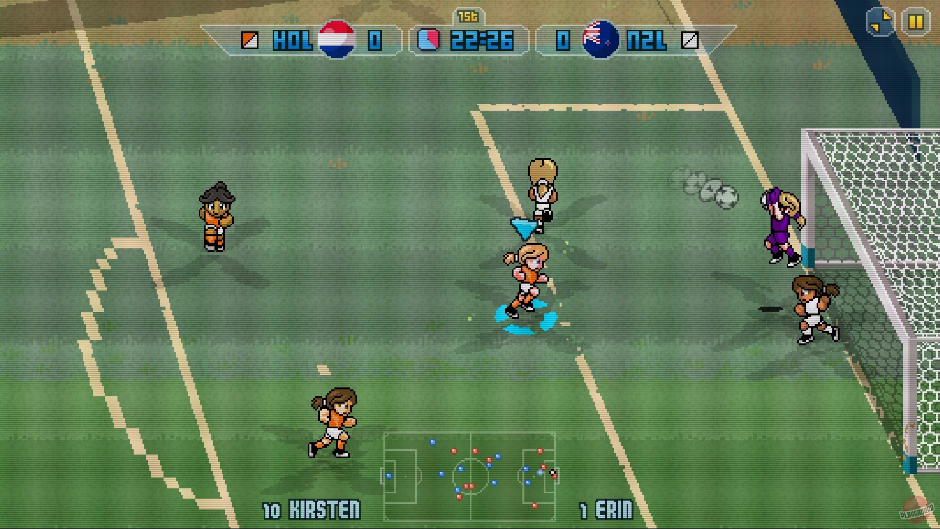 Скриншот из игры Pixel Cup Soccer 17 - 42