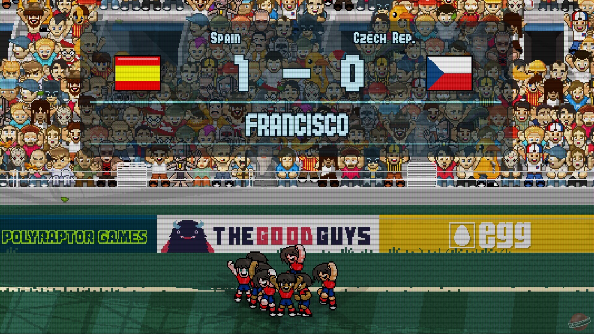 Скриншот из игры Pixel Cup Soccer 17 - 52