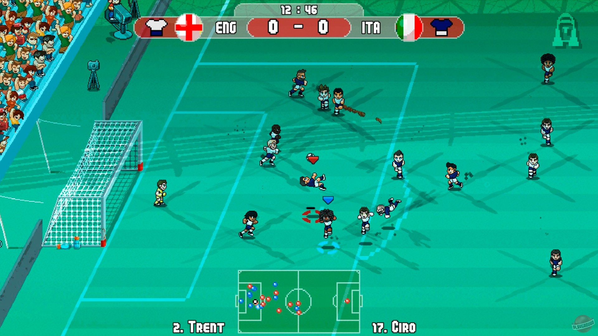 Скриншот из игры Pixel Cup Soccer 17 - 28