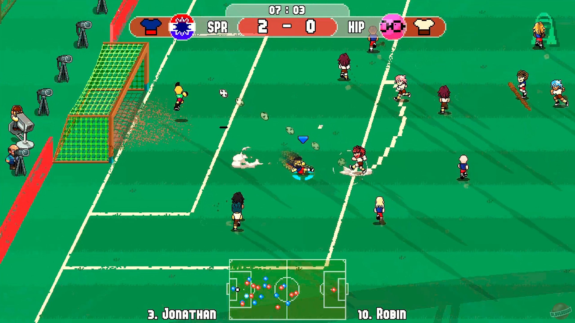 Скриншот из игры Pixel Cup Soccer 17 - 36