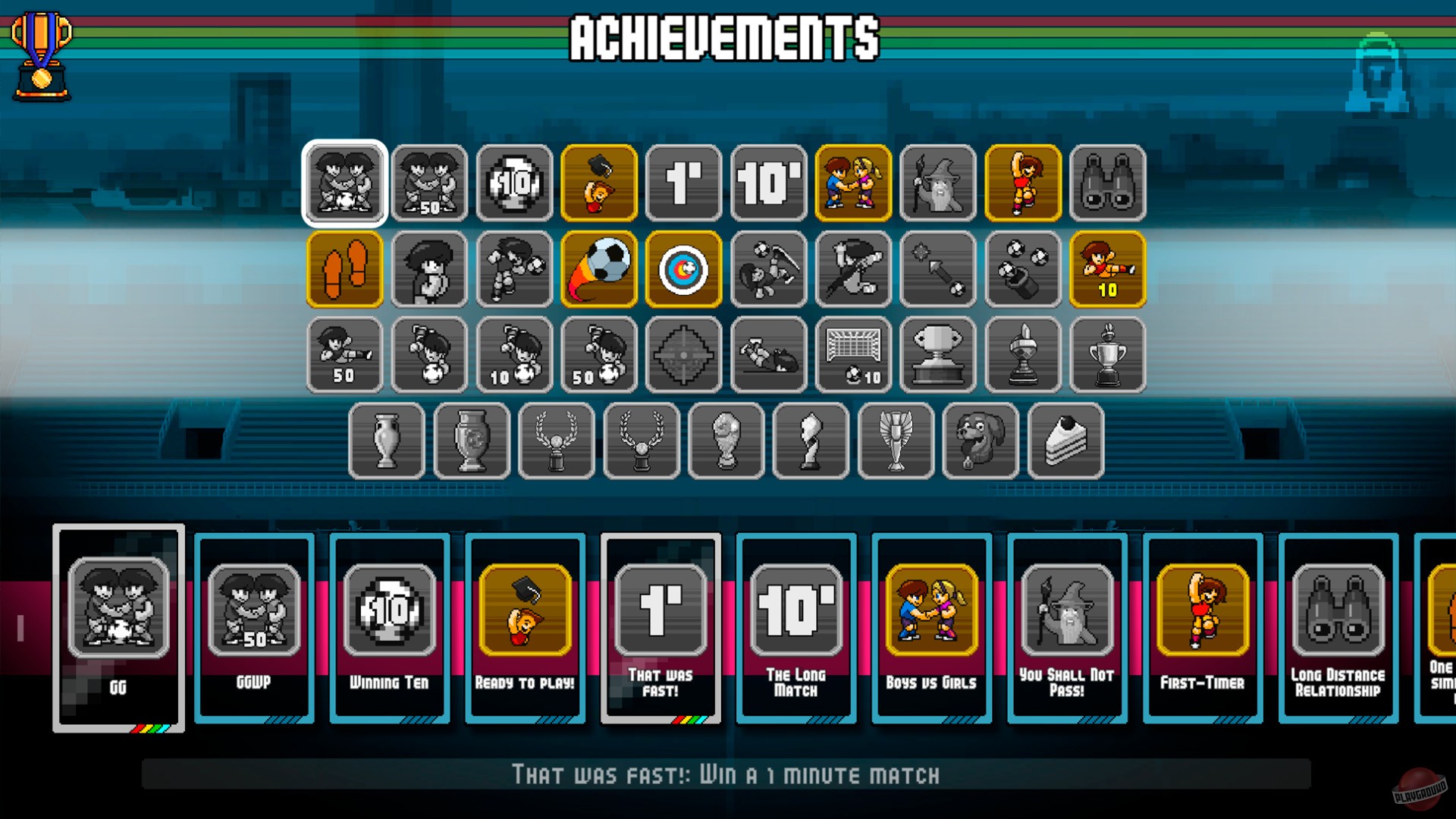 Скриншот из игры Pixel Cup Soccer 17 - 31