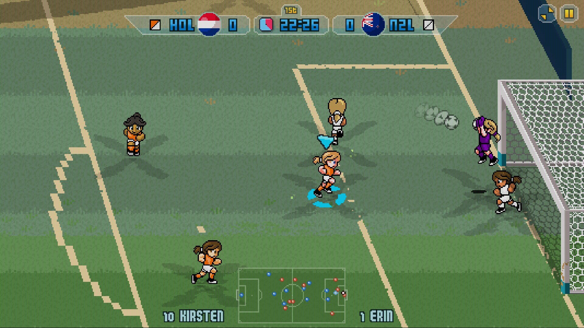 Скриншот из игры Pixel Cup Soccer 17 - 12
