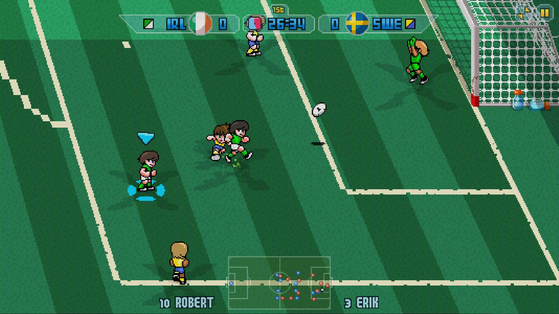 Скриншот из игры Pixel Cup Soccer 17 - 15
