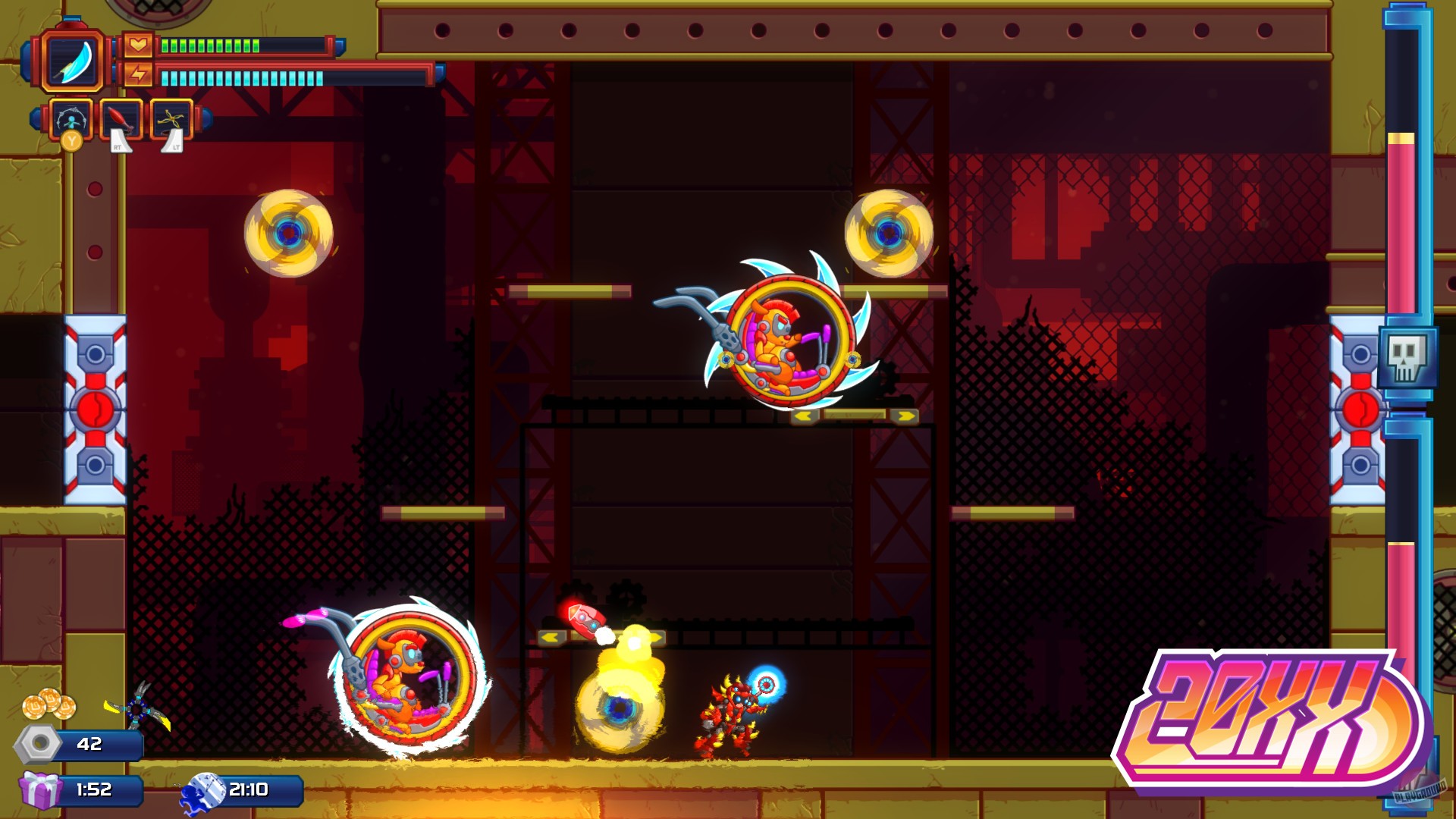 Скриншот из игры 20XX - 23