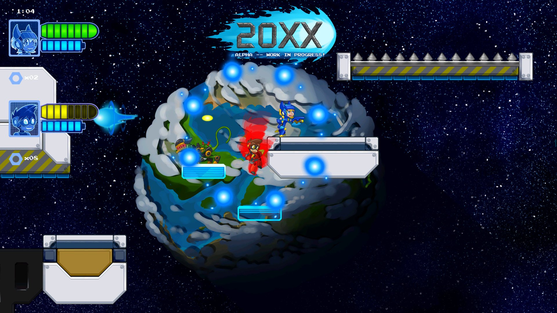 Скриншот из игры 20XX - 12