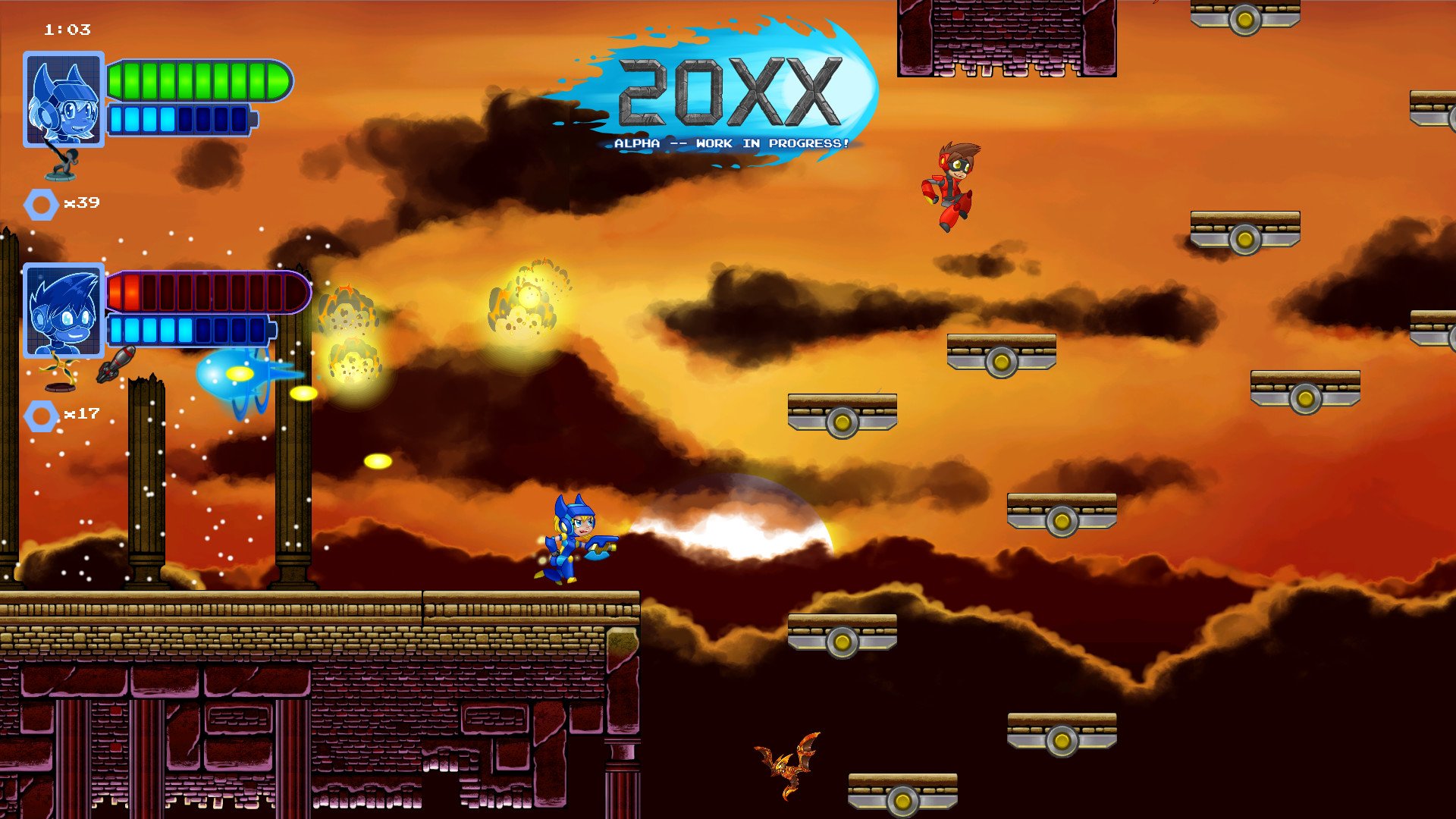 Скриншот из игры 20XX - 15