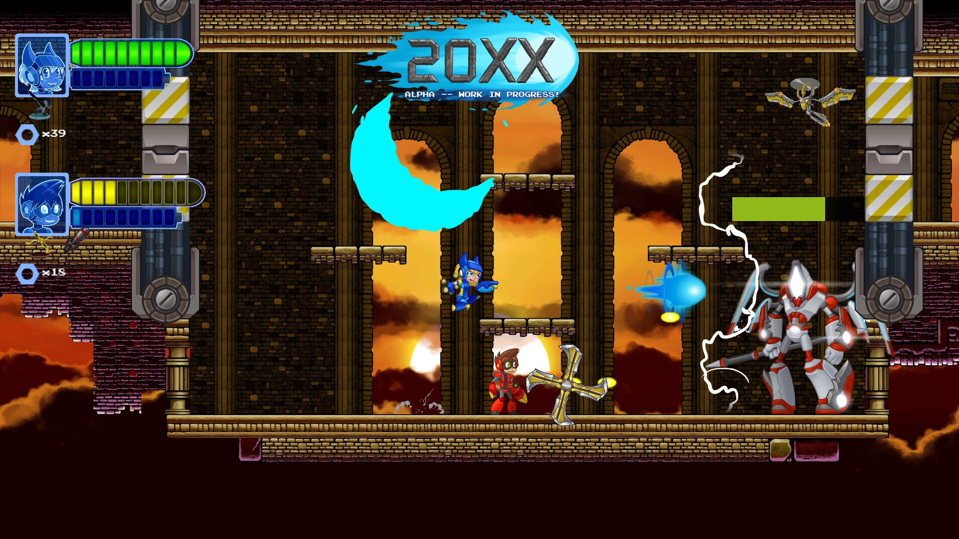 Скриншот из игры 20XX - 18