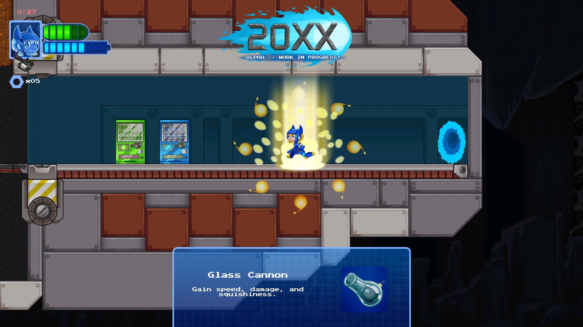 Скриншот из игры 20XX - 19