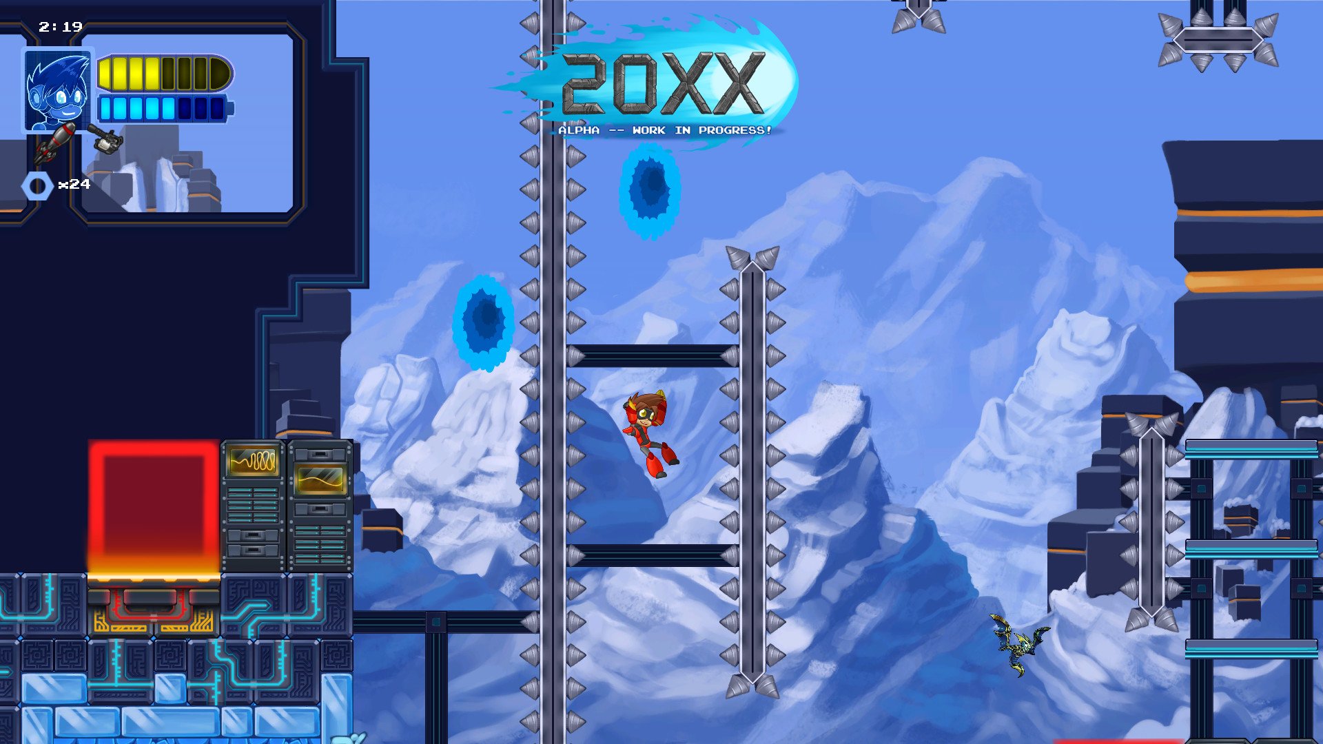 Скриншот из игры 20XX - 3