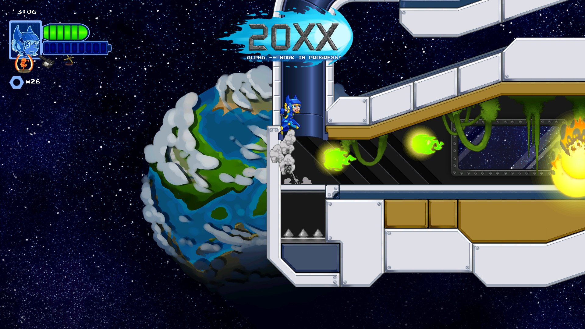 Скриншот из игры 20XX - 4