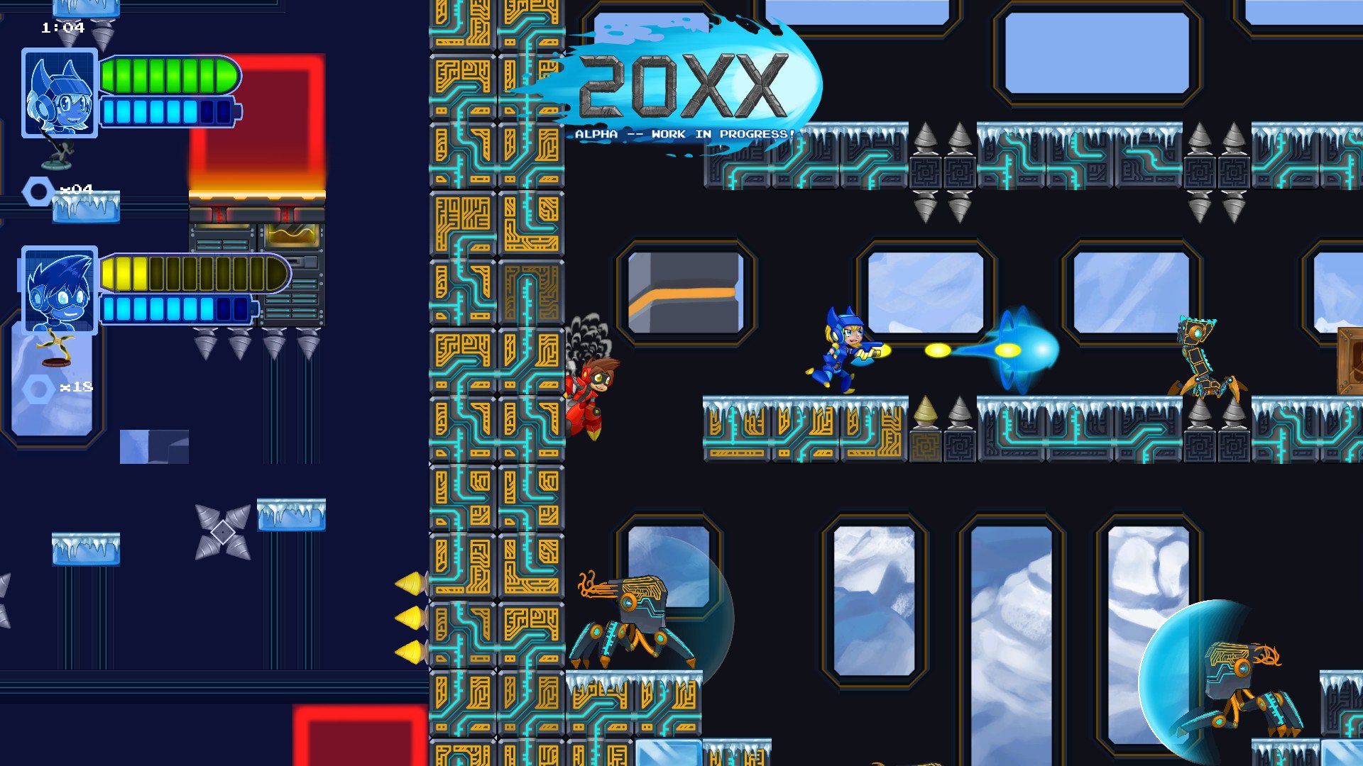 Скриншот из игры 20XX - 9