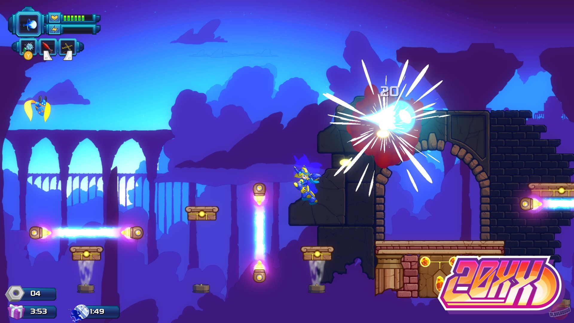 Скриншот из игры 20XX - 26