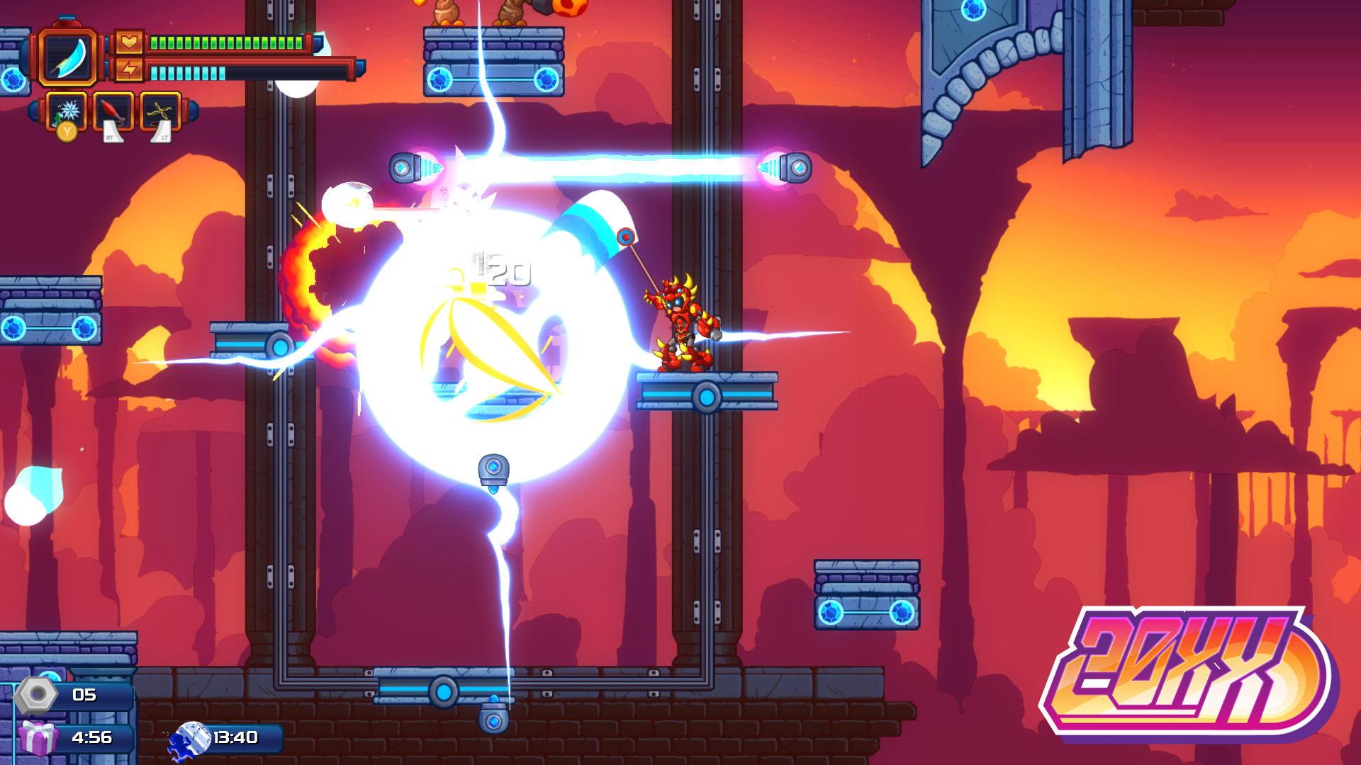 Скриншот из игры 20XX - 38