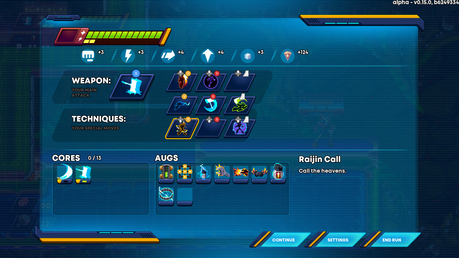 Скриншот из игры 30XX - 32