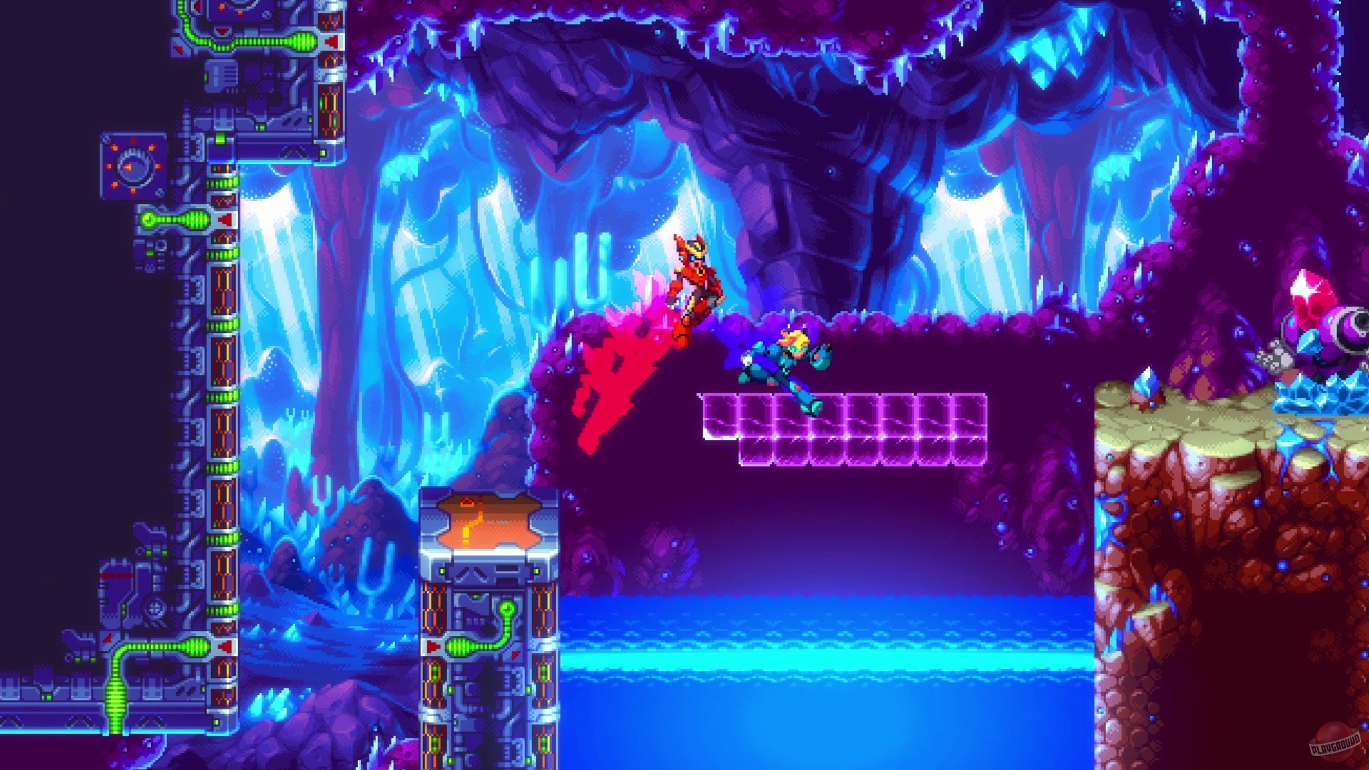 Скриншот из игры 30XX - 35