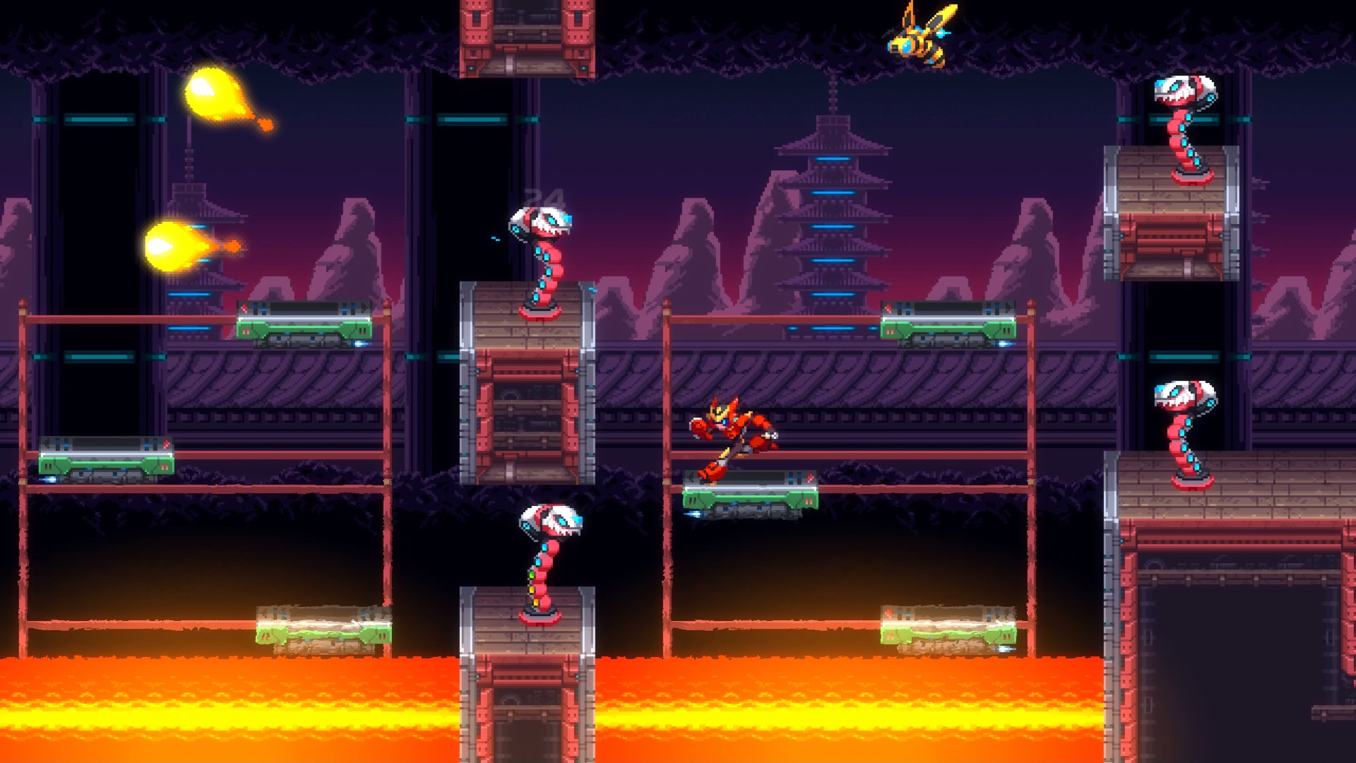 Скриншот из игры 30XX - 2