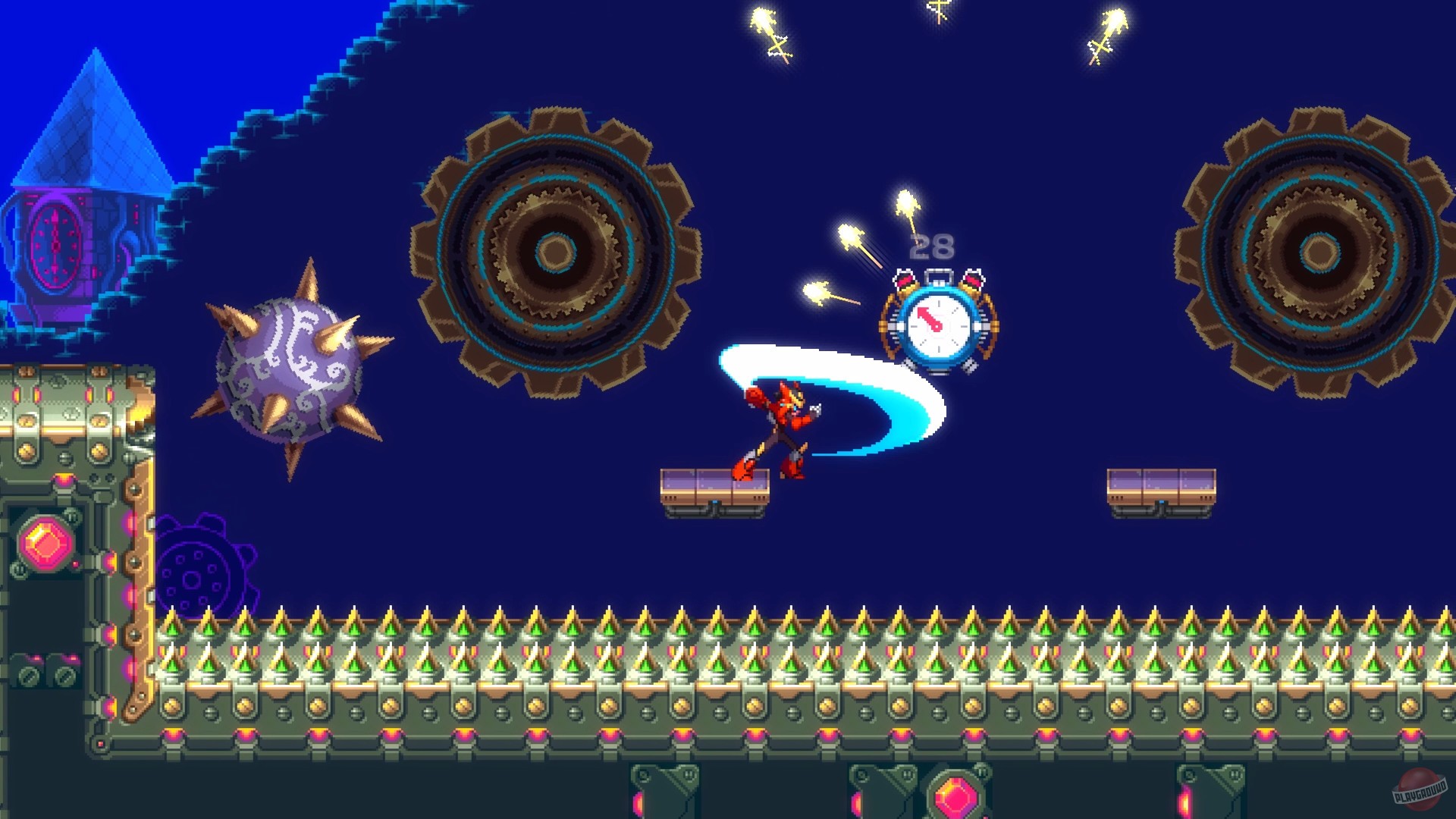 Скриншот из игры 30XX - 25