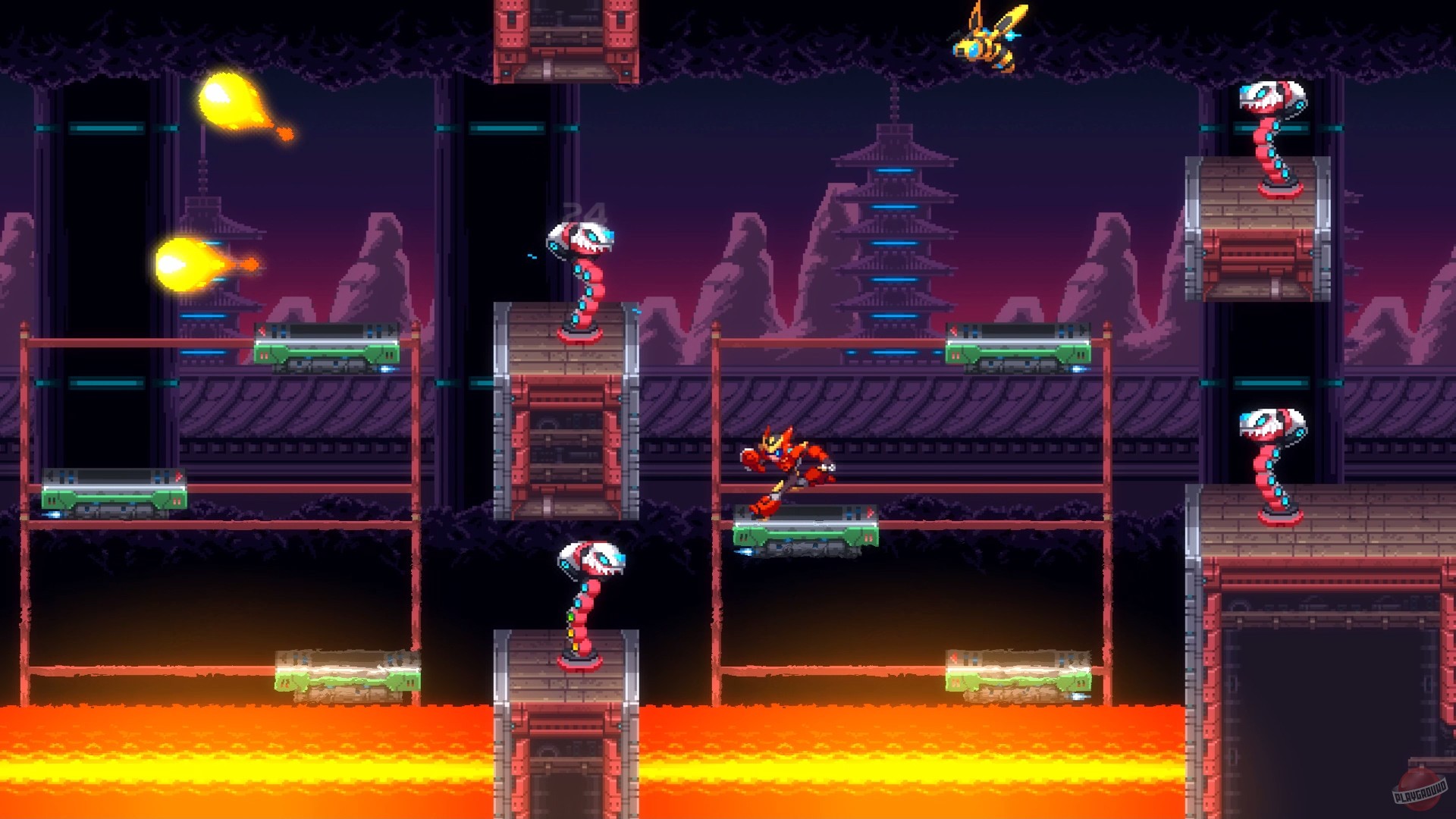 Скриншот из игры 30XX - 36