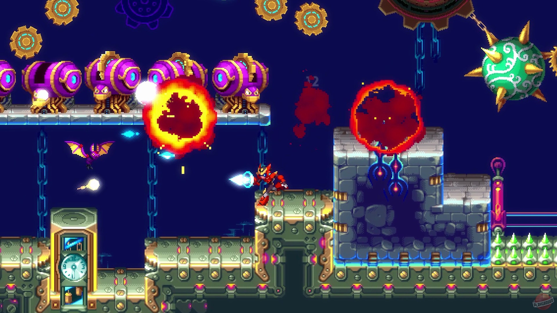 Скриншот из игры 30XX - 41