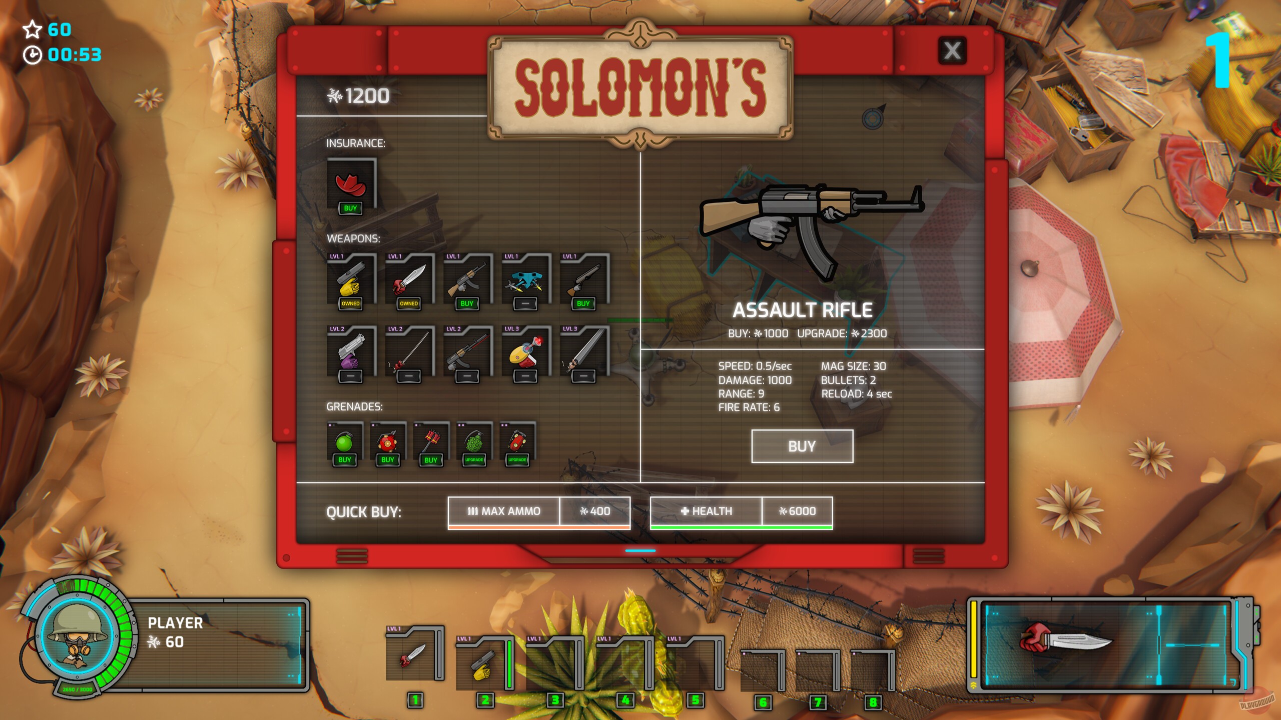 Скриншот из игры Battle Drones: Red Rock Resistance - 6