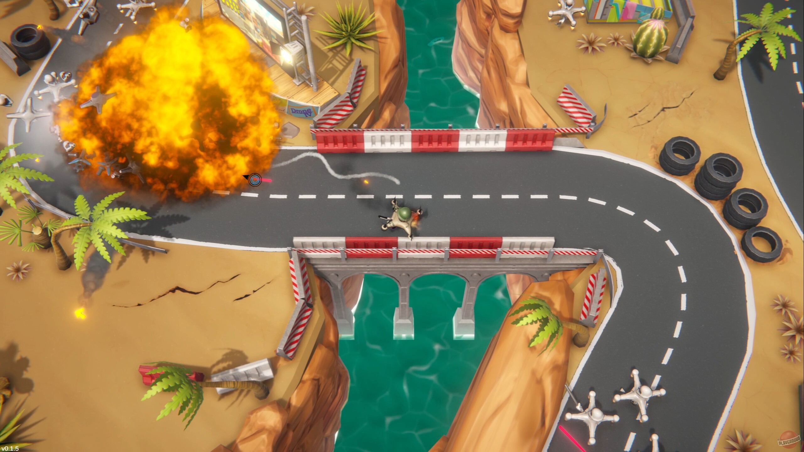Скриншот из игры Battle Drones: Red Rock Resistance - 9