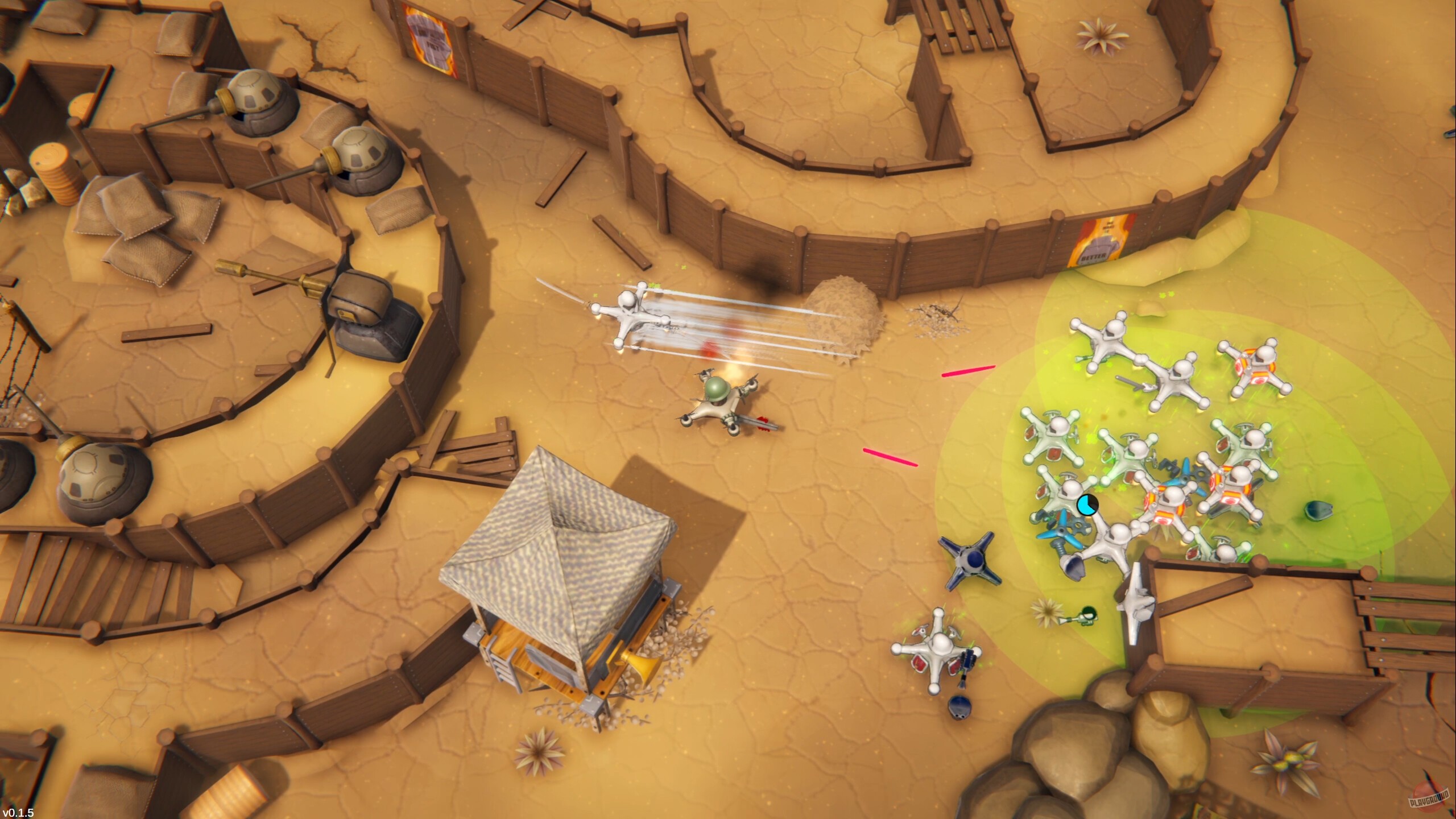 Скриншот из игры Battle Drones: Red Rock Resistance - 7