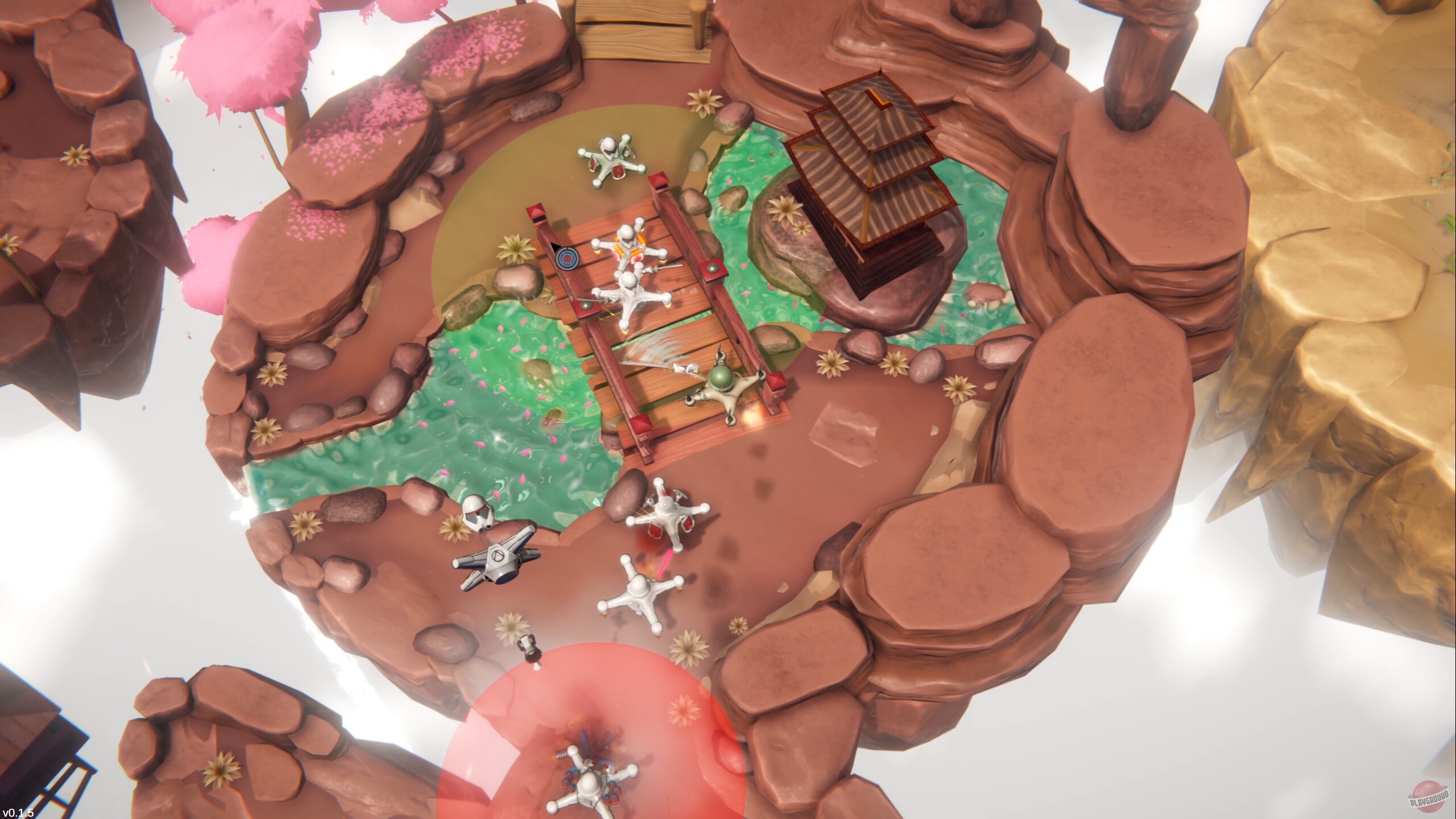 Скриншот из игры Battle Drones: Red Rock Resistance - 3