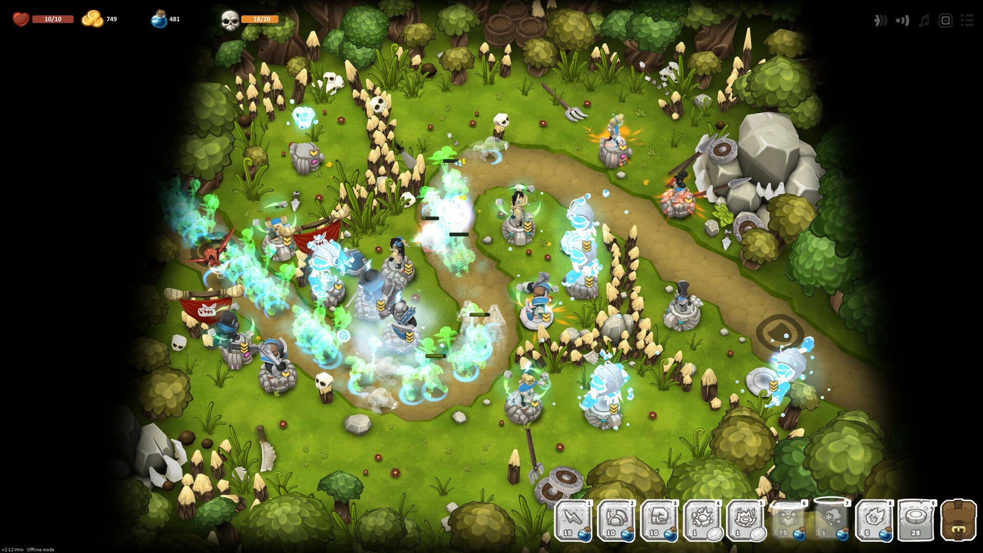 Скриншот из игры Warstone TD - 16