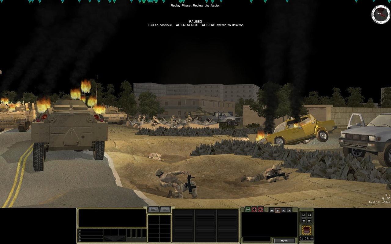 Скриншот из игры Combat Mission: Shock Force - British Forces - 27