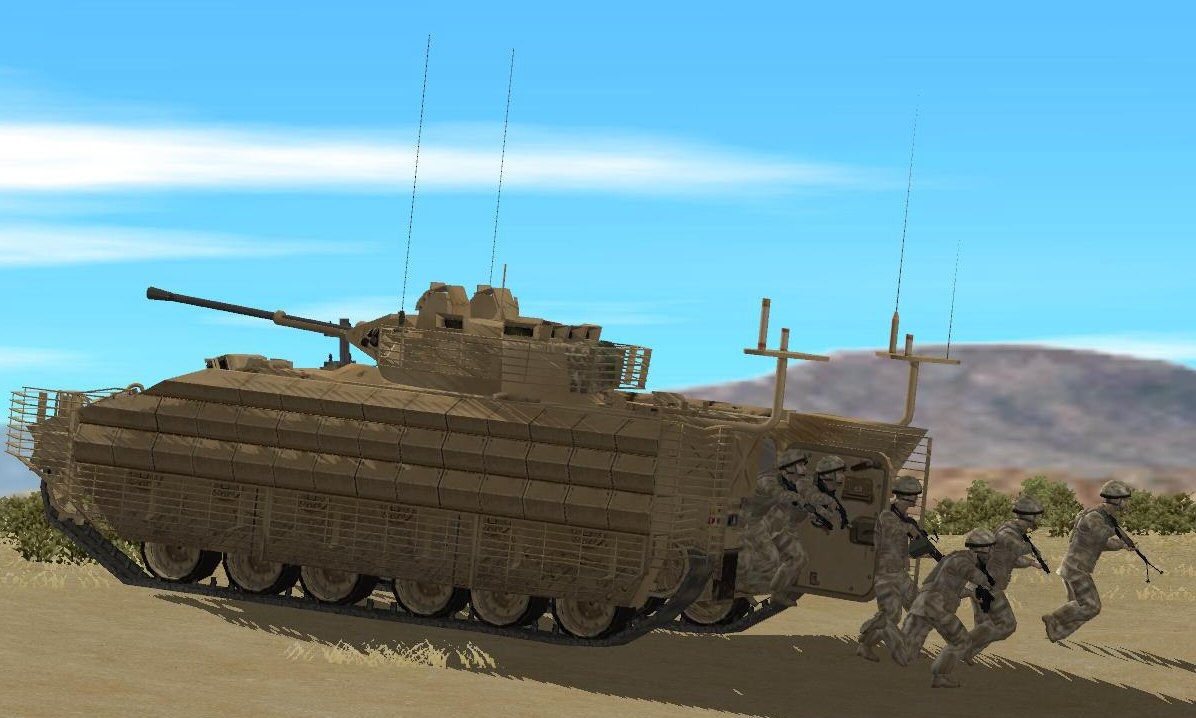 Скриншот из игры Combat Mission: Shock Force - British Forces - 9