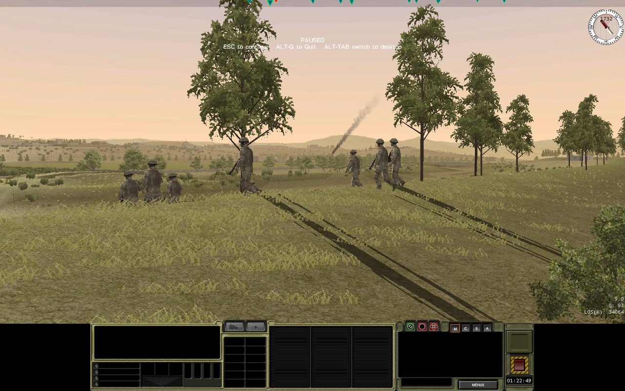 Скриншот из игры Combat Mission: Shock Force - British Forces - 18