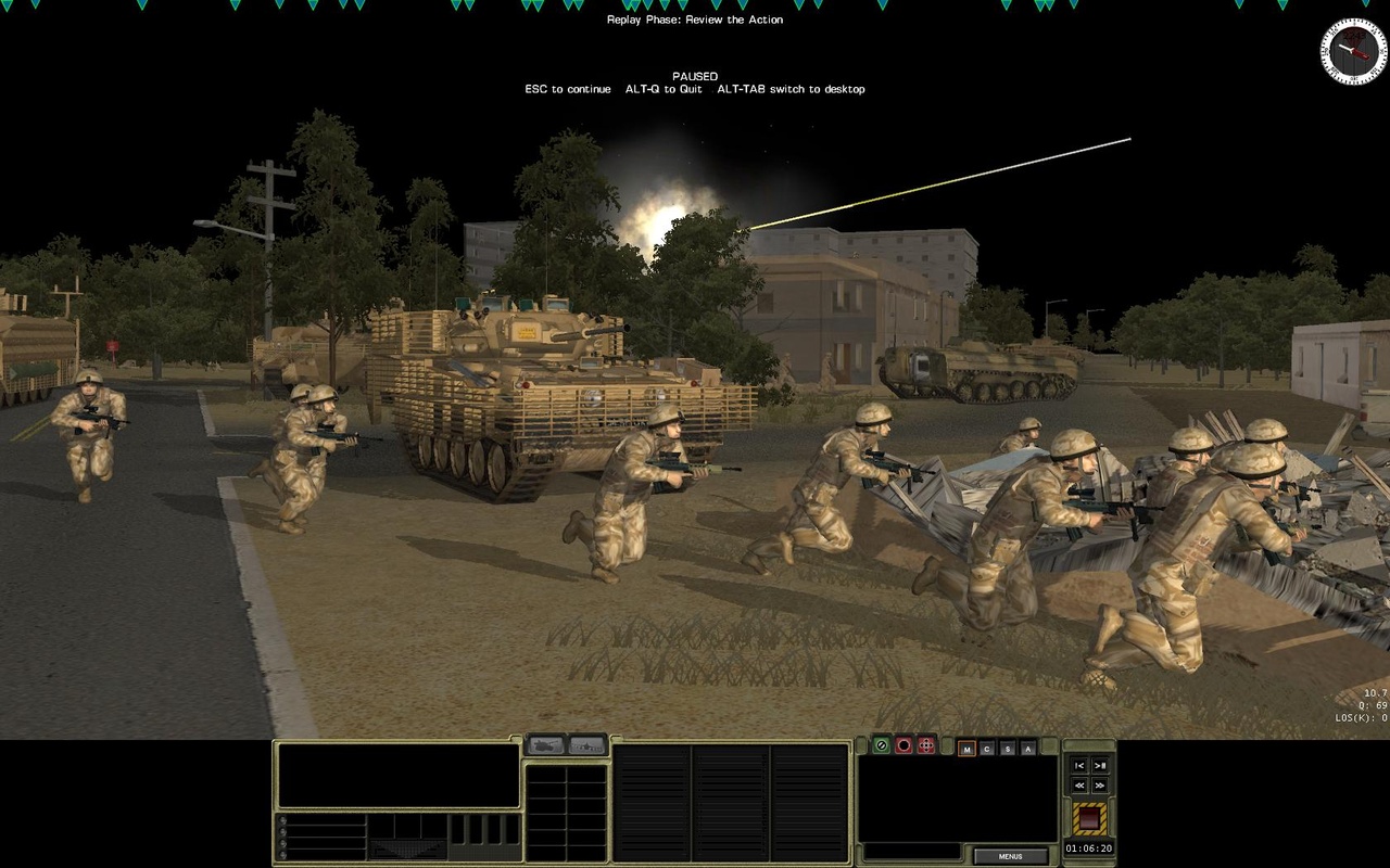 Скриншот из игры Combat Mission: Shock Force - British Forces - 21