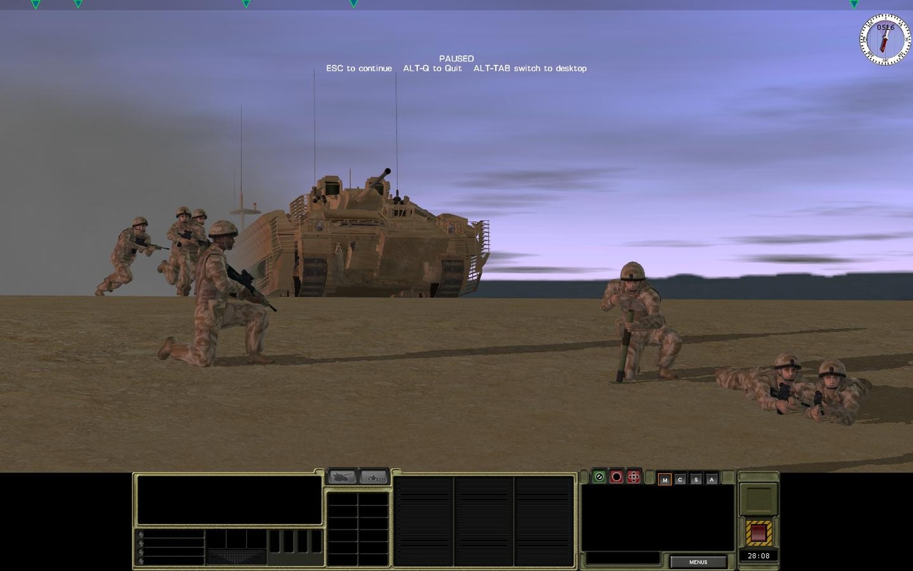 Скриншот из игры Combat Mission: Shock Force - British Forces - 17