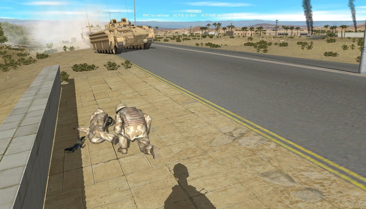 Скриншот из игры Combat Mission: Shock Force - British Forces - 24