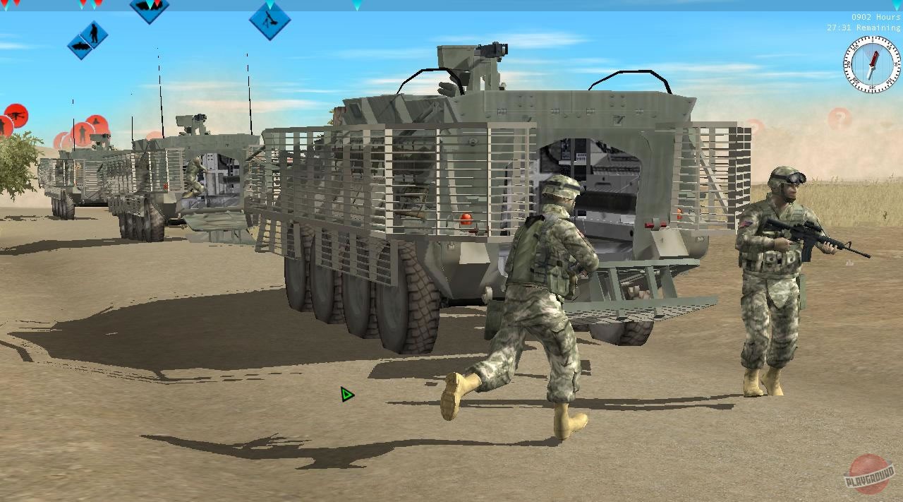 Скриншот из игры Combat Mission: Shock Force - 3