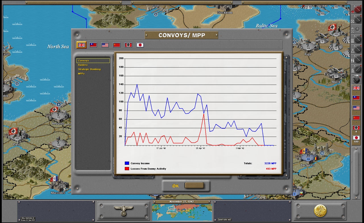 Скриншот из игры Strategic Command: WWII Global Conflict - 12