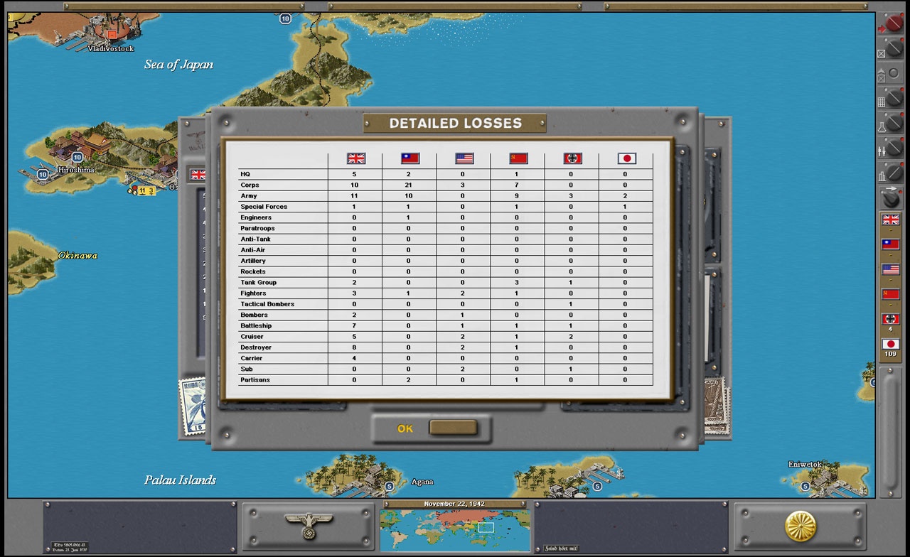Скриншот из игры Strategic Command: WWII Global Conflict - 17