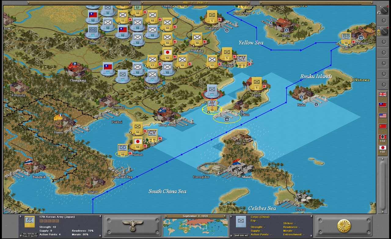 Скриншот из игры Strategic Command: WWII Global Conflict - 18