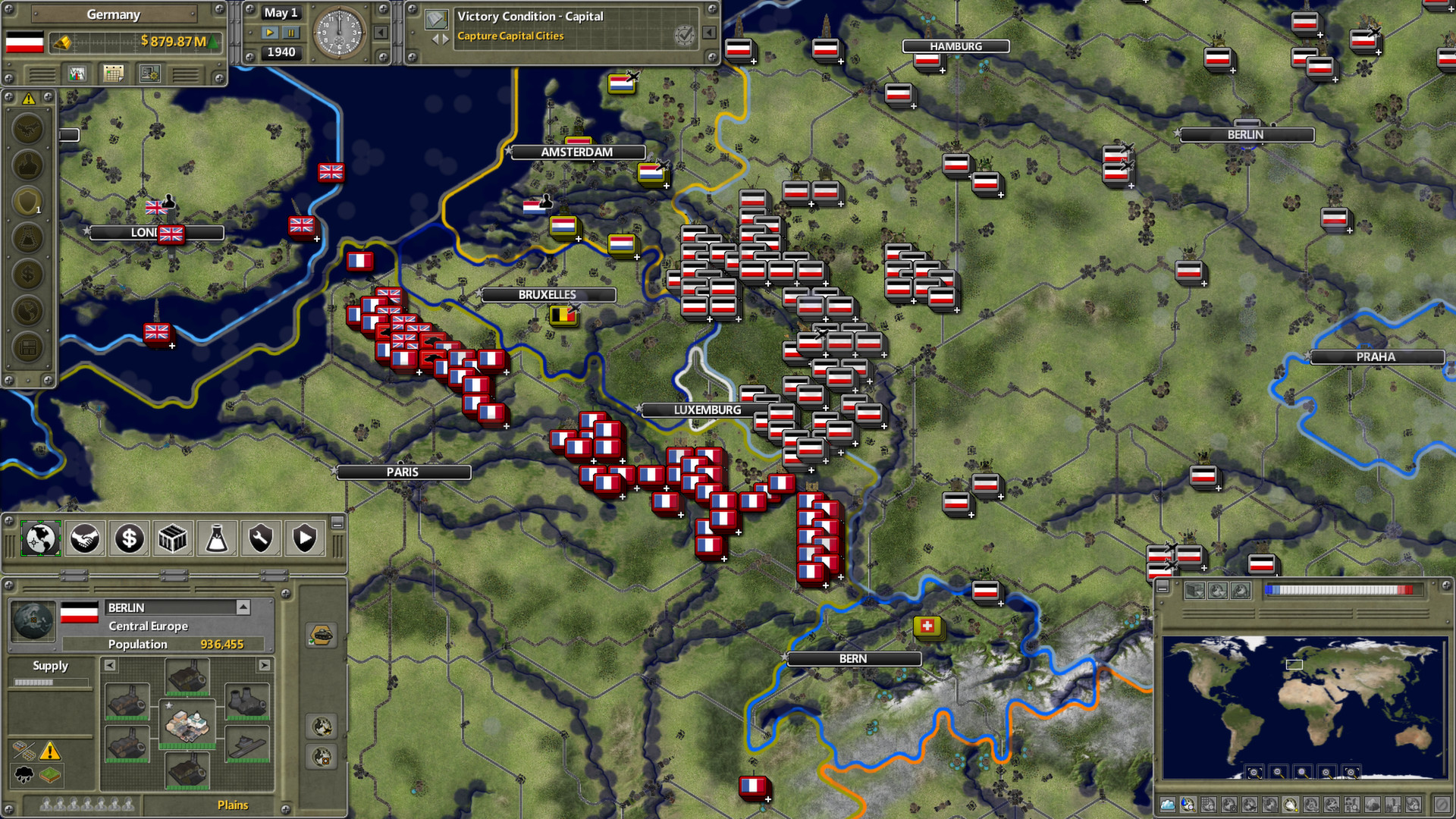 Скриншот из игры Supreme Ruler 1936 - 24