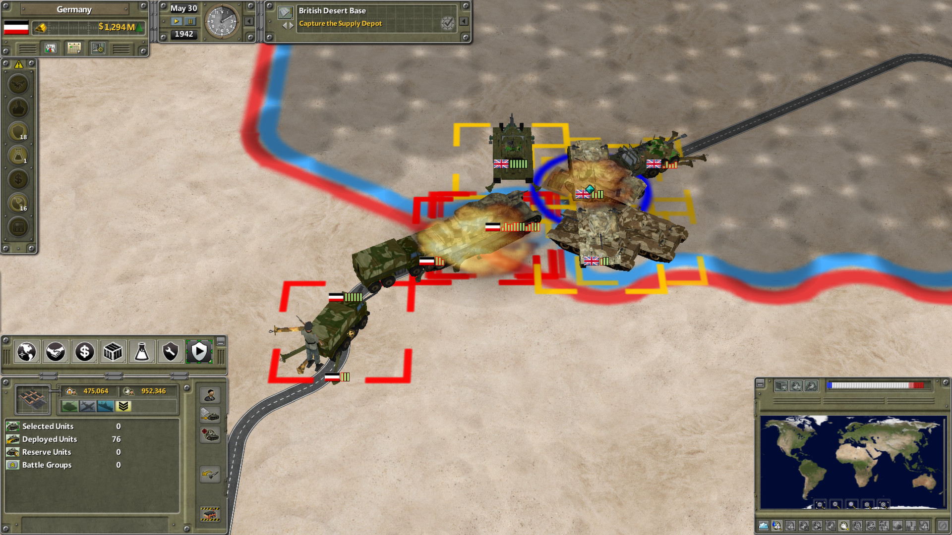 Скриншот из игры Supreme Ruler 1936 - 44