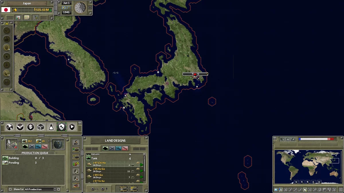 Скриншот из игры Supreme Ruler 1936 - 25