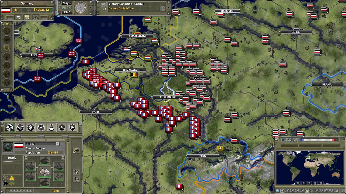 Скриншот из игры Supreme Ruler 1936 - 38