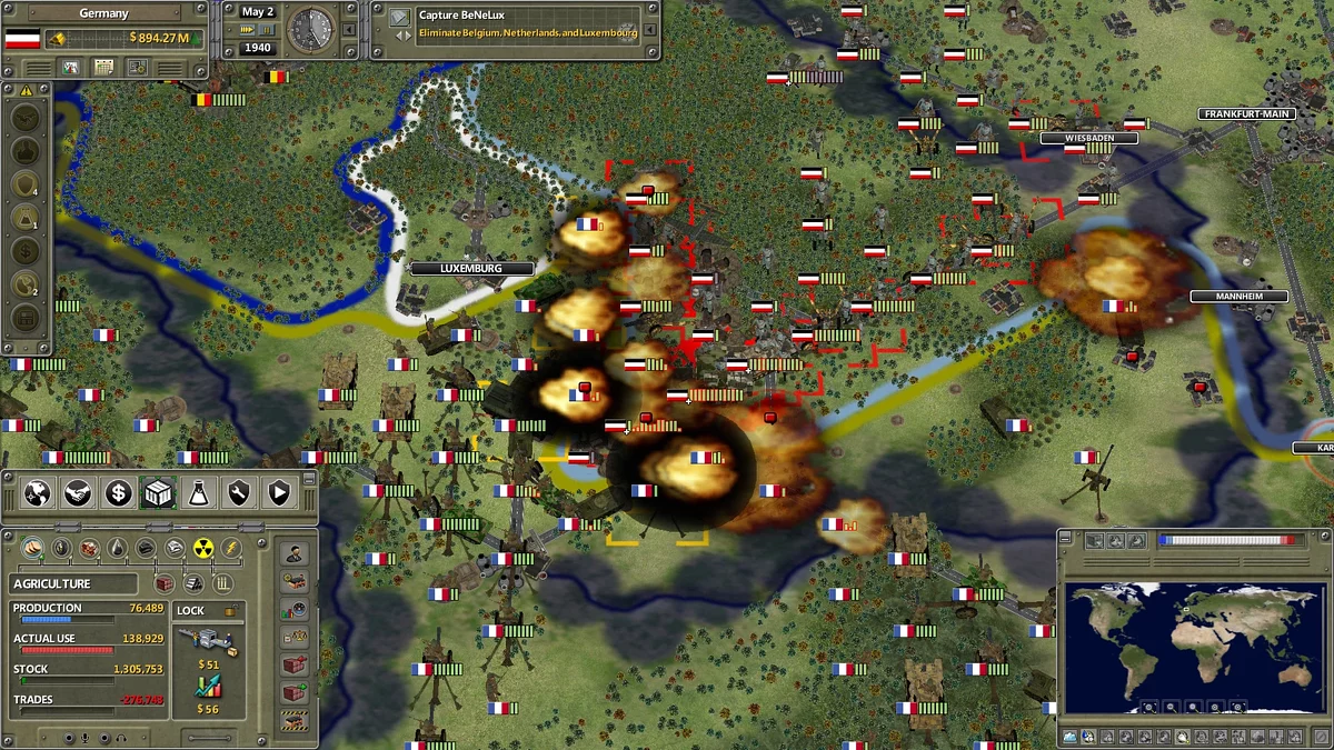 Скриншот из игры Supreme Ruler 1936 - 22