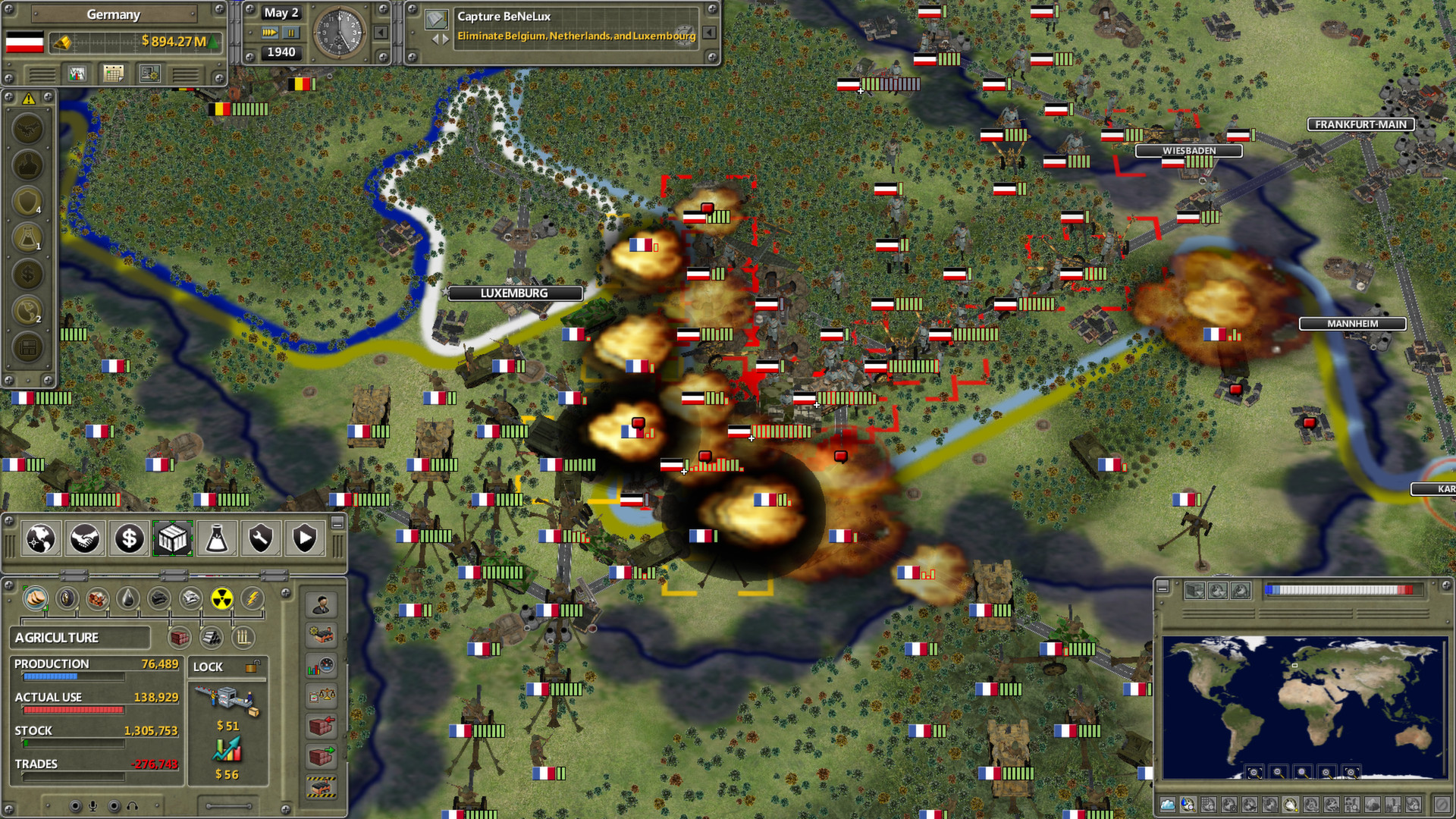 Скриншот из игры Supreme Ruler 1936 - 45