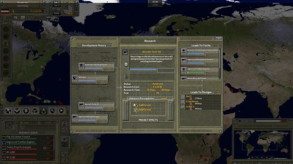 Скриншот из игры Supreme Ruler 1936 - 1