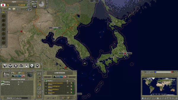 Скриншот из игры Supreme Ruler 1936 - 6