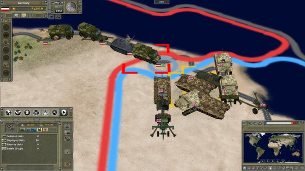 Скриншот из игры Supreme Ruler 1936 - 8