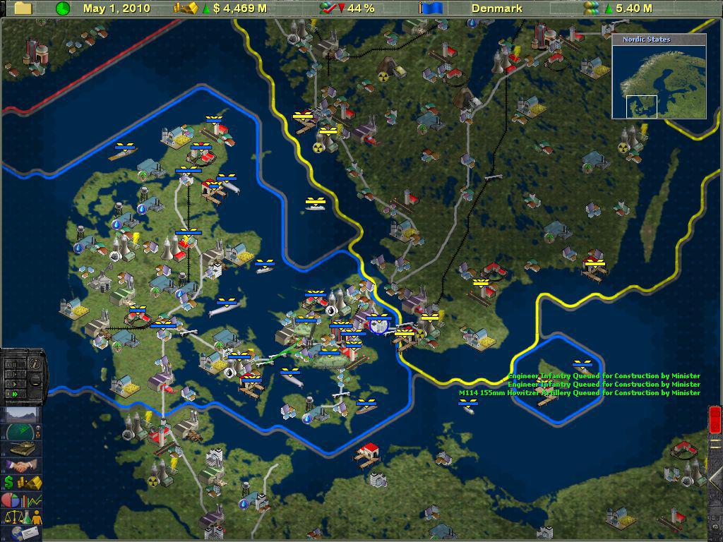 Скриншот из игры Supreme Ruler 2010 - 11