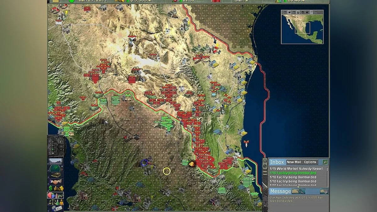 Скриншот из игры Supreme Ruler 2010 - 21