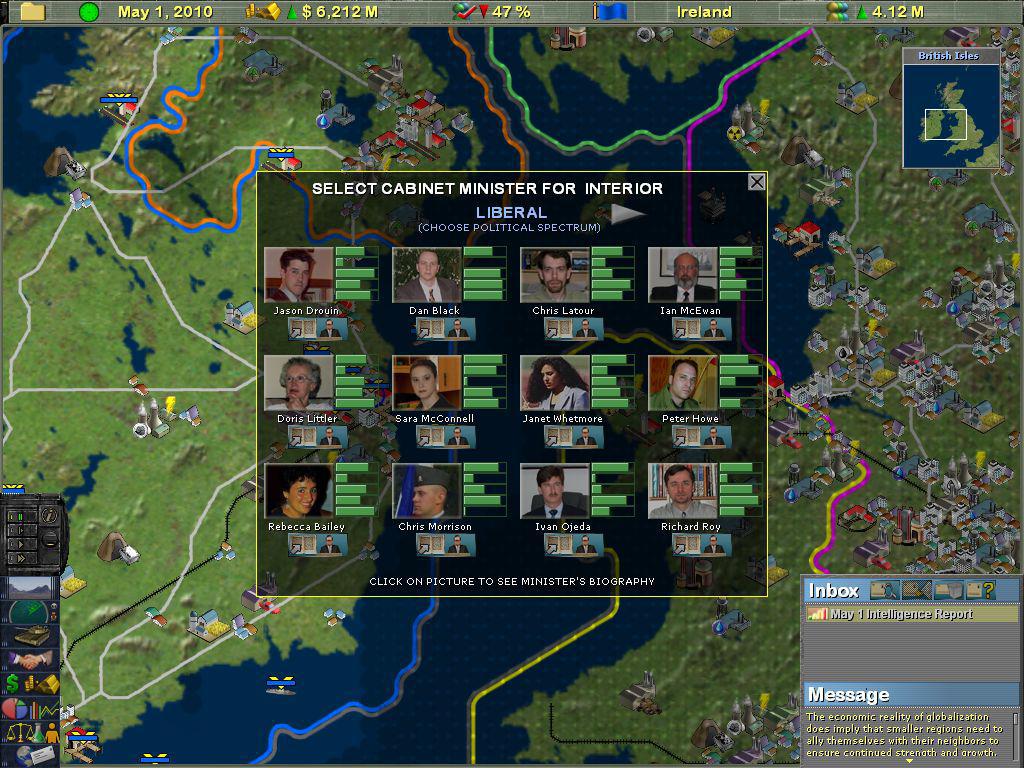 Скриншот из игры Supreme Ruler 2010 - 15